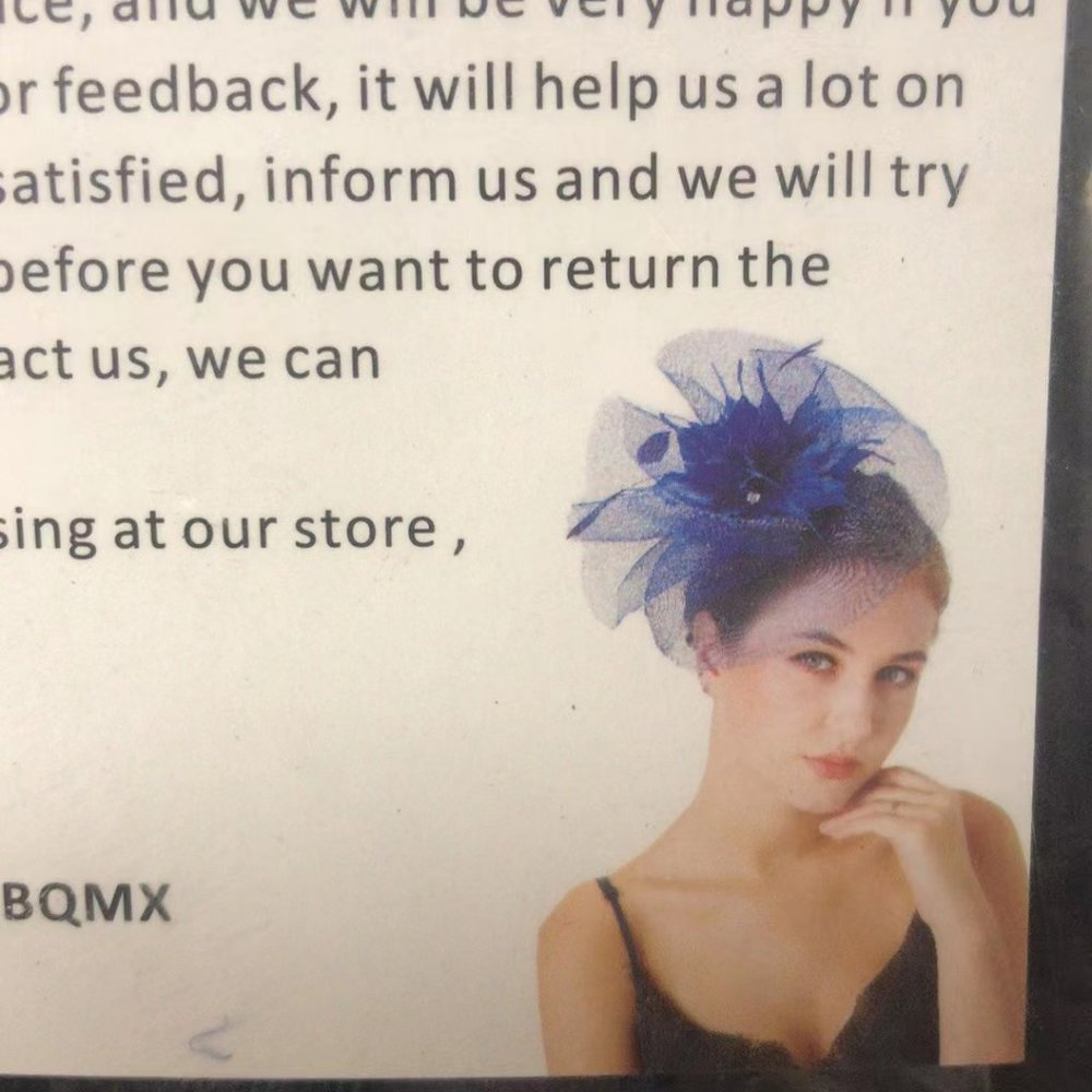 HAIR BOWS FOR WOMEN IVORY, BLUE